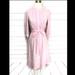 J. Crew Dresses | J.Crew Linen Pink Pinstripe Spring Summer Dress | Color: Pink | Size: 0