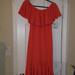 Lularoe Dresses | Lularoe Cici Dress | Color: Orange | Size: M