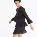 Madewell Dresses | Madewell Eyelet Waterlily Ruffle Dress, True Black | Color: Black | Size: 6