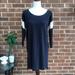 Madewell Dresses | Madewell T-Shirt Dress | Color: Blue/White | Size: S