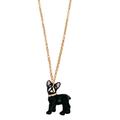 Kate Spade Jewelry | Kate Spade Ma Chrie Dog Antoine Statement Necklace | Color: Black/Gold | Size: Os