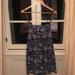 Free People Dresses | Cotton Tysa Midi Dress Almost New! | Color: Black/Blue | Size: S