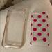 Kate Spade Accessories | Kate Spade Iphone Case & A Clear Iphone Plus Cover | Color: Pink | Size: Os