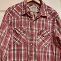 Levi's Shirts | Levi's Western Pearl Snap Buttons Men's Shirt | Color: Red/White | Size: L
