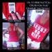 Pink Victoria's Secret Tops | Ln, Vs Pink Nation Crush On This Graphic Tank | Color: Red/White | Size: S