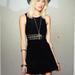 Free People Dresses | Free People Daisy Waist Cut Out Dress | Color: Black | Size: 2