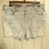 Jessica Simpson Shorts | Jessica Simpson Plus Size Shorts | Color: Blue | Size: 16w