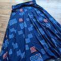 Lularoe Skirts | Lularoe Maxi Skirt | Color: Blue | Size: L