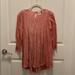 Anthropologie Tops | Anthropologie Tunic | Color: Orange/Pink | Size: Xs