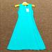 Zara Dresses | Ladies Teal Sheath Dress By Zara. Size Small | Color: Green | Size: S