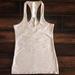 Lululemon Athletica Tops | Lululemon Gathered Organic Racerback Tank... Sz 6 | Color: Gray | Size: 6