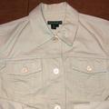 Ralph Lauren Jackets & Coats | Mint Green Ralph Lauren Denim Jean Jacket Size S | Color: Green/White | Size: S