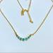 Kate Spade Jewelry | Kate Spade Dainty Sparklers Necklace | Color: Blue/Gold | Size: Os