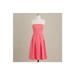 J. Crew Dresses | J. Crew Lorelei Strapless Embossed Coral Dress | Color: Pink | Size: 2