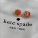 Kate Spade Jewelry | Katespade Orange Earrings | Color: Orange | Size: Os