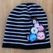 Disney Accessories | Disney Tsum Tsum Black Striped Knit Beanie | Color: Black/White | Size: Osg