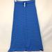 Polo By Ralph Lauren Skirts | Lauren Ralph Lauren Blue Striped Maxi Skirt Size Xs | Color: Blue/White | Size: Xs