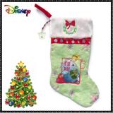 Disney Holiday | Cinderella Christmas Stocking Plush Disney Girls | Color: Green/White | Size: Os