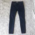 Madewell Jeans | Madewell| Dark Wash Skinny Skinny Jeans | Color: Blue | Size: 25