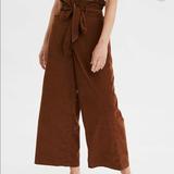 American Eagle Outfitters Pants & Jumpsuits | American Eagle Outfitters Corduroy Wide Pants | Color: Brown | Size: Xs