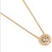 Coach Jewelry | Coach Gold Open Circle Necklace | Color: Gold | Size: Os