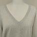 J. Crew Sweaters | J Crew Light Beige V-Neck Long Sleeve Sweater | Color: Tan | Size: M