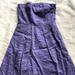 J. Crew Dresses | Jcrew Strapless Knee Length Dress Practically New | Color: Purple | Size: 0