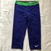 Nike Pants & Jumpsuits | Nike Pro Pants Sz S | Color: Blue | Size: S