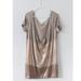 Free People Dresses | Free People Backless Ombr Sequin Dress Champagne | Color: Gold/Silver | Size: S