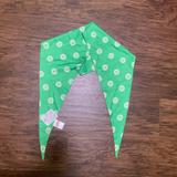 Free People Accessories | Free People Daisy Print Triangle Bandana | Color: Green | Size: Os