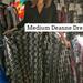 Lularoe Dresses | Limited Edition Elegant Deanne Wrap Dress | Color: Black/Gold | Size: M