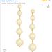 Kate Spade Jewelry | Kate Spade Ny Linear Drop Earrings | Color: Gold/White | Size: Os