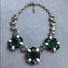 J. Crew Jewelry | J. Crew Statement Necklace | Color: Gold/Green | Size: Os