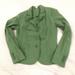 J. Crew Jackets & Coats | J Crew Green Cotton Blazer Size Small | Color: Green | Size: S