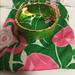 Lilly Pulitzer Jewelry | Lilly Pulitzer Cuff Bangle Bracelet | Color: Gold/Green | Size: Os