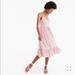 J. Crew Dresses | Jcrew Drapey Spaghetti Strap Dress | Color: Red/White | Size: 4