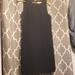 Michael Kors Dresses | Michael Kors Fitted Black Dress Leather Sides | Color: Black/Brown | Size: 8