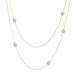 Kate Spade Jewelry | Kate Spade Lady Marmalade Scatter Rosary Station Necklace | Color: Gold | Size: Os