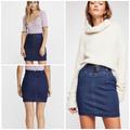 Free People Skirts | Free People Livin’ It Up Pencil Skirt #27 | Color: Red/Silver | Size: 4