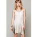 Free People Dresses | Free People Lace Gold Ombr Dress | Color: Cream/Gold | Size: Xs