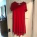 Lularoe Dresses | Lularoe Carly Dress | Color: Red | Size: Xs