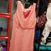 J. Crew Dresses | J Crew Peach Silk Polyester Dress Size 8 | Color: Orange/Pink | Size: 8