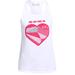 Under Armour Shirts & Tops | Girls Under Armour Fitted Racerback Tank Medium | Color: Pink/White | Size: Mg
