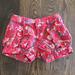 Ralph Lauren Bottoms | Girls Ralph Lauren Bubble Shorts, Size 6x | Color: Red/White | Size: 6xg