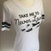 Disney Shirts & Tops | Disney Neverland Tee. Youth Size M (7-9) | Color: Black/White | Size: Mg