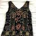 Free People Dresses | Free People Black Sequin Shift Dress | Color: Black | Size: M