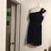 J. Crew Dresses | Jcrew Navy Chiffon Bridesmaid Dress | Color: Blue | Size: 4