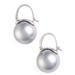 Kate Spade Jewelry | Kate Spade Shine On Pearl Drop Earrings | Color: Silver | Size: Os