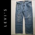 Levi's Jeans | Levis 505 Men's Denim Blue Straight Fit Jeans 40 | Color: Blue | Size: 40