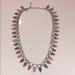 J. Crew Jewelry | J Crew Gem Statement Necklace With Neutral Stones | Color: Gray/Orange | Size: Os